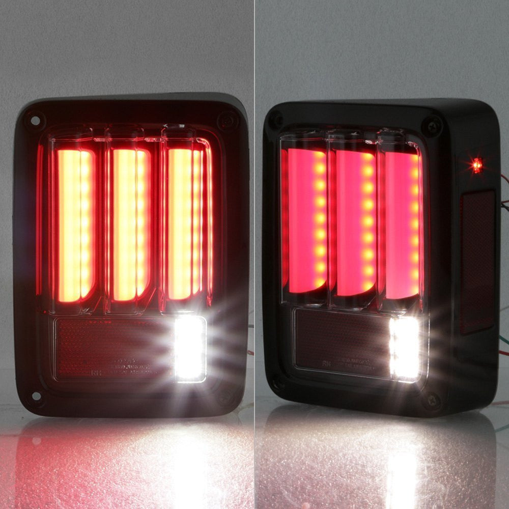 Spyder Jeep Wrangler  smoke taillights