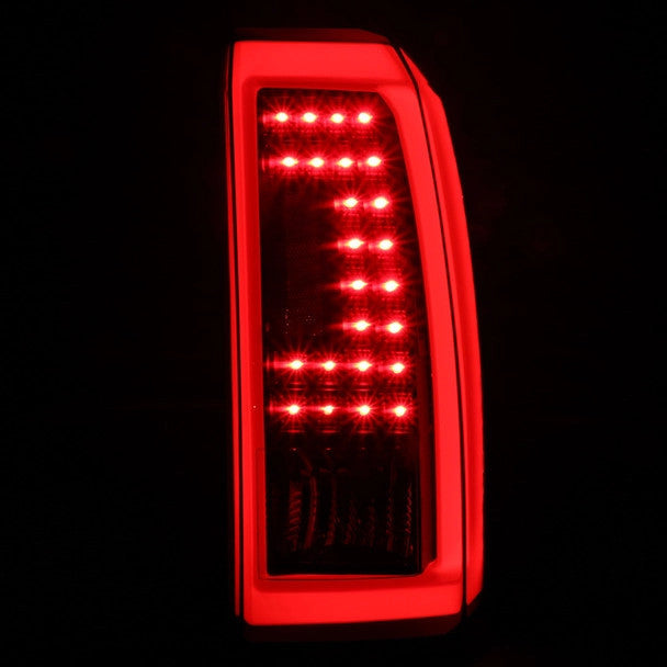 Spec-D 15-20 Chevrolet Tahoe LED Tail Lights Black