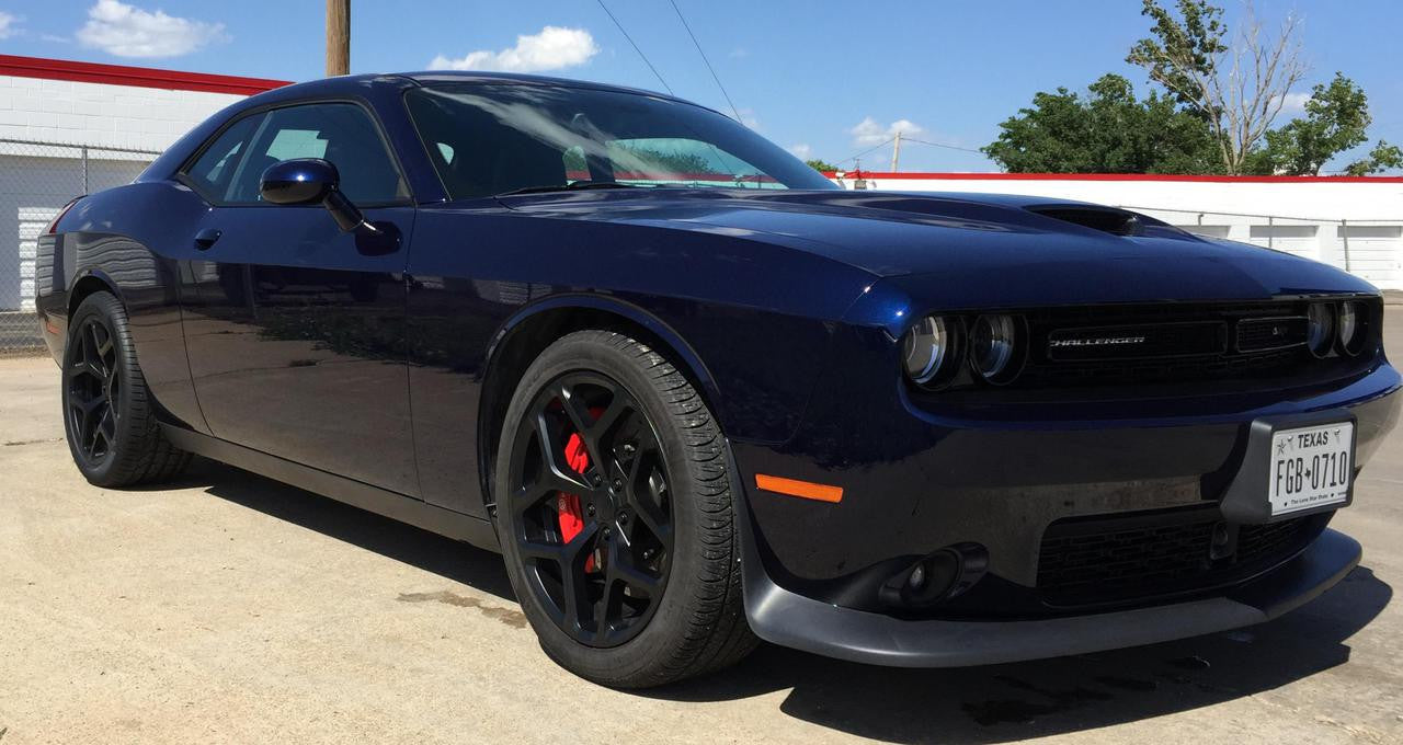 installed on Drag Dr-64 Wheels 20x10 5x115 Matte Black Rims