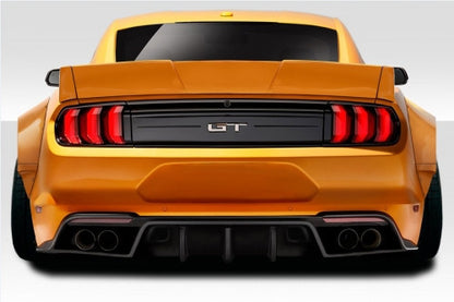 2016 Ford Mustang Coupe Duraflex Grid Rear Wing Spoiler - 3 Piece