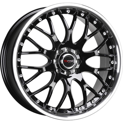 Drag Wheels Dr-19 15X7 Et38 5X112 Gloss Black Machine Rims