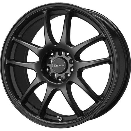 Drag Wheels Dr-31 18X9 Et38 5X100 5X114.3 Flat Black Rims