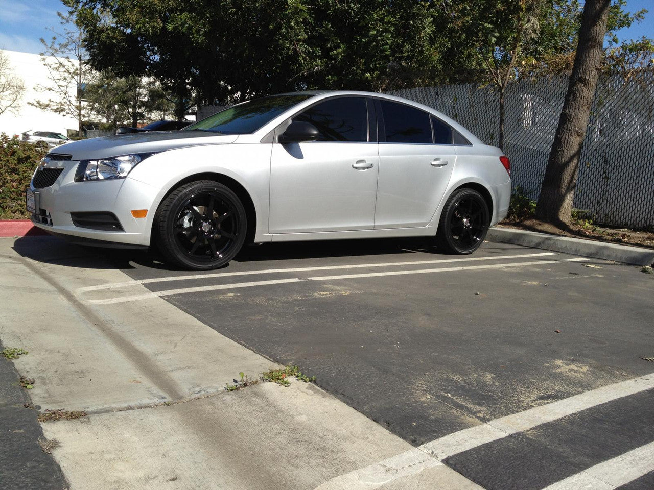 18in gloss back wheels Cruze