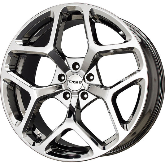 Drag Wheels Dr-64 20X10 5X120 Virtual Chrome Et35 Rims