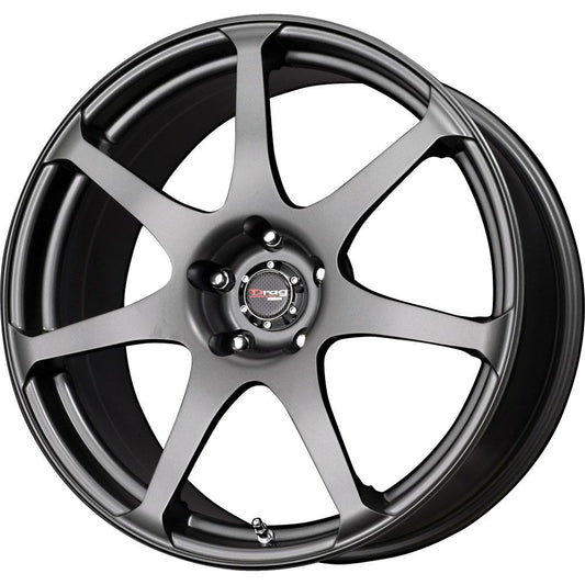 Drag Wheels Dr-48 19X8 5X112 Gunmetal 7-Spoke Rims