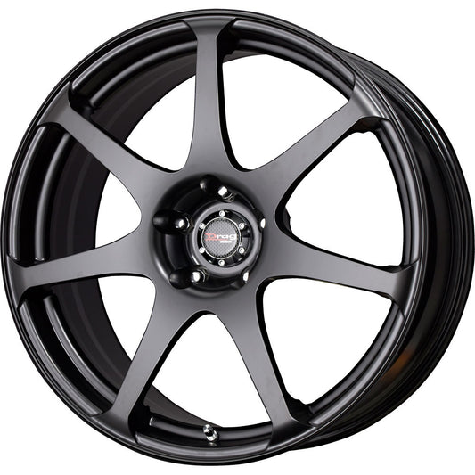 Drag Wheels Dr-48 17X9 5X114.3 +28 Offset Flat Black Full Rims