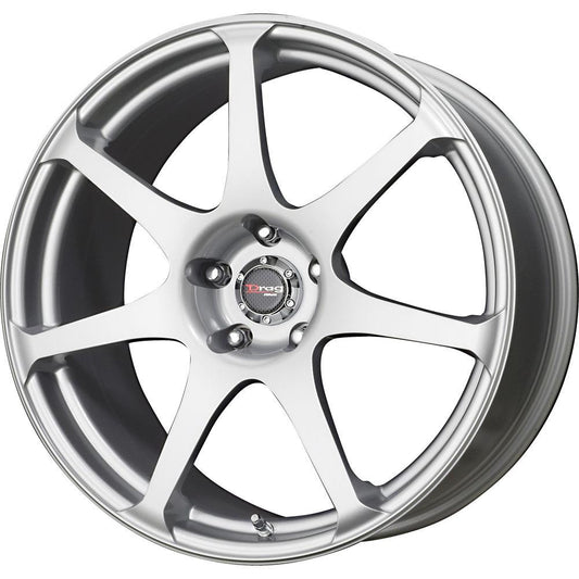 Drag Wheels Dr-48 19X9.5 5X120 Silver Full Rims