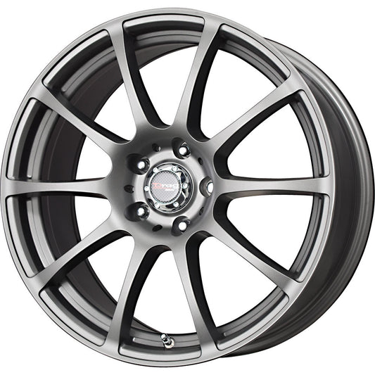 Drag Wheels Dr-49 18X9 5X114.3 +28 Offset Gunmetal Full Rims