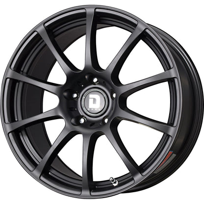 Drag Wheels Dr-49 18X9 5X114.3 Flat Black Full Rims