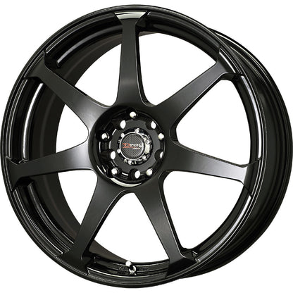 Drag Wheels Dr-33 18X7.5 4X100 4X108 Et42 Gloss Black Rims