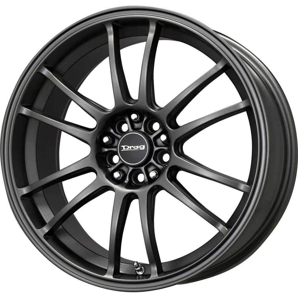 Drag Wheels Dr-38 17X9 5X100 5X114.3 Et38 Gunmetal Full Rims