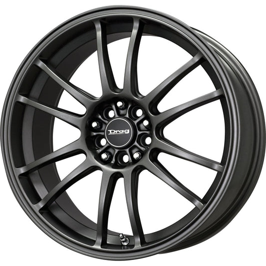 Drag Wheels Dr-38 17X7 5X100 5X114.3 Gunmetal Full Rims