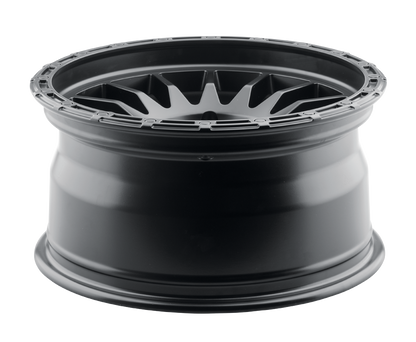 DX4 Caper 17x8.5 truck wheels GMC Sierra 1500 Flat Black 