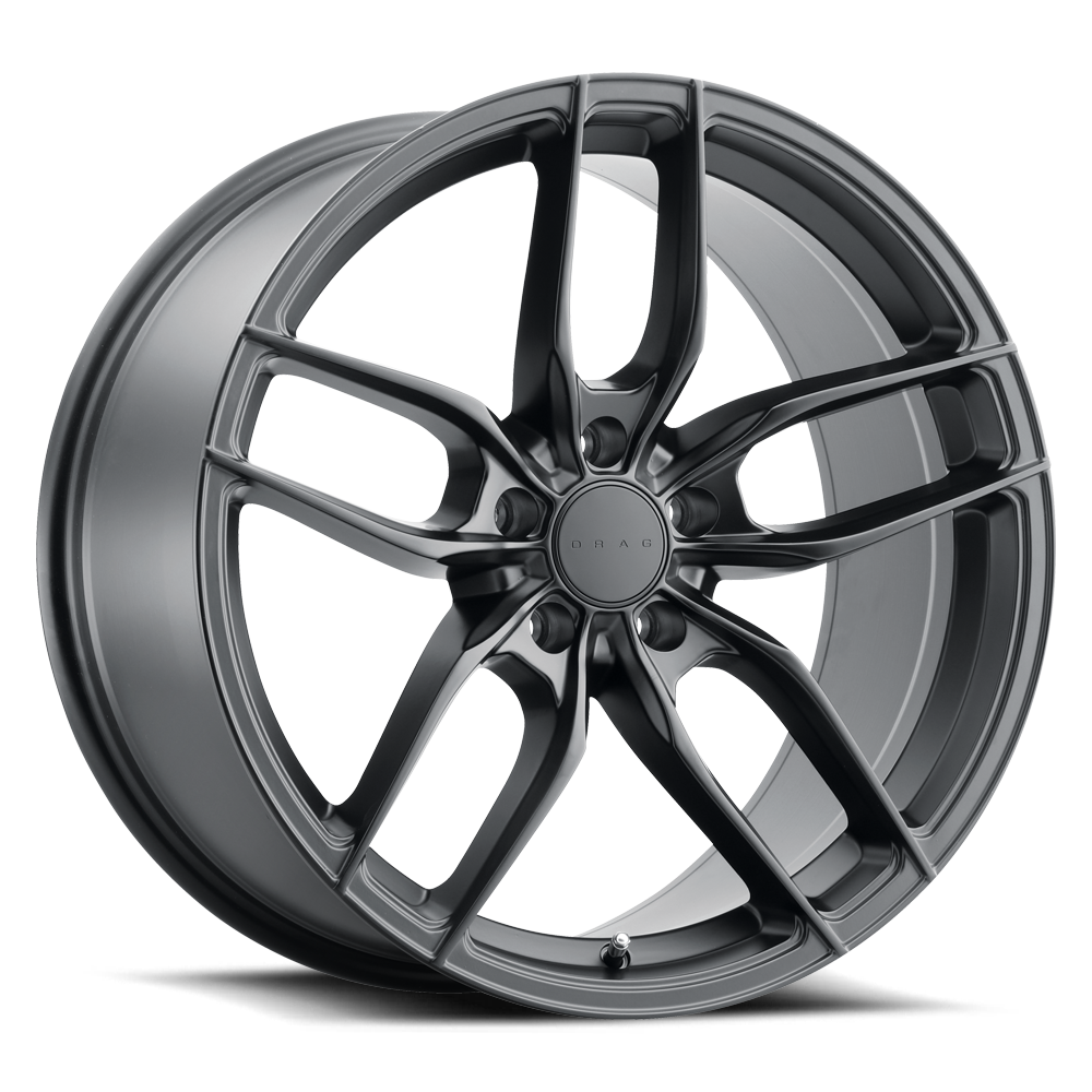 Drag DR-80 18X8 5/114.3 40 73 Flat Black Full Painted rims