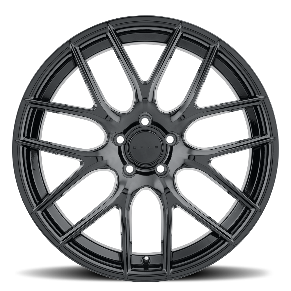 Drag D Rims For Drag DR-84 Wheels 18X8 5x108 ET40 Gloss Black rims – SEmotors.com