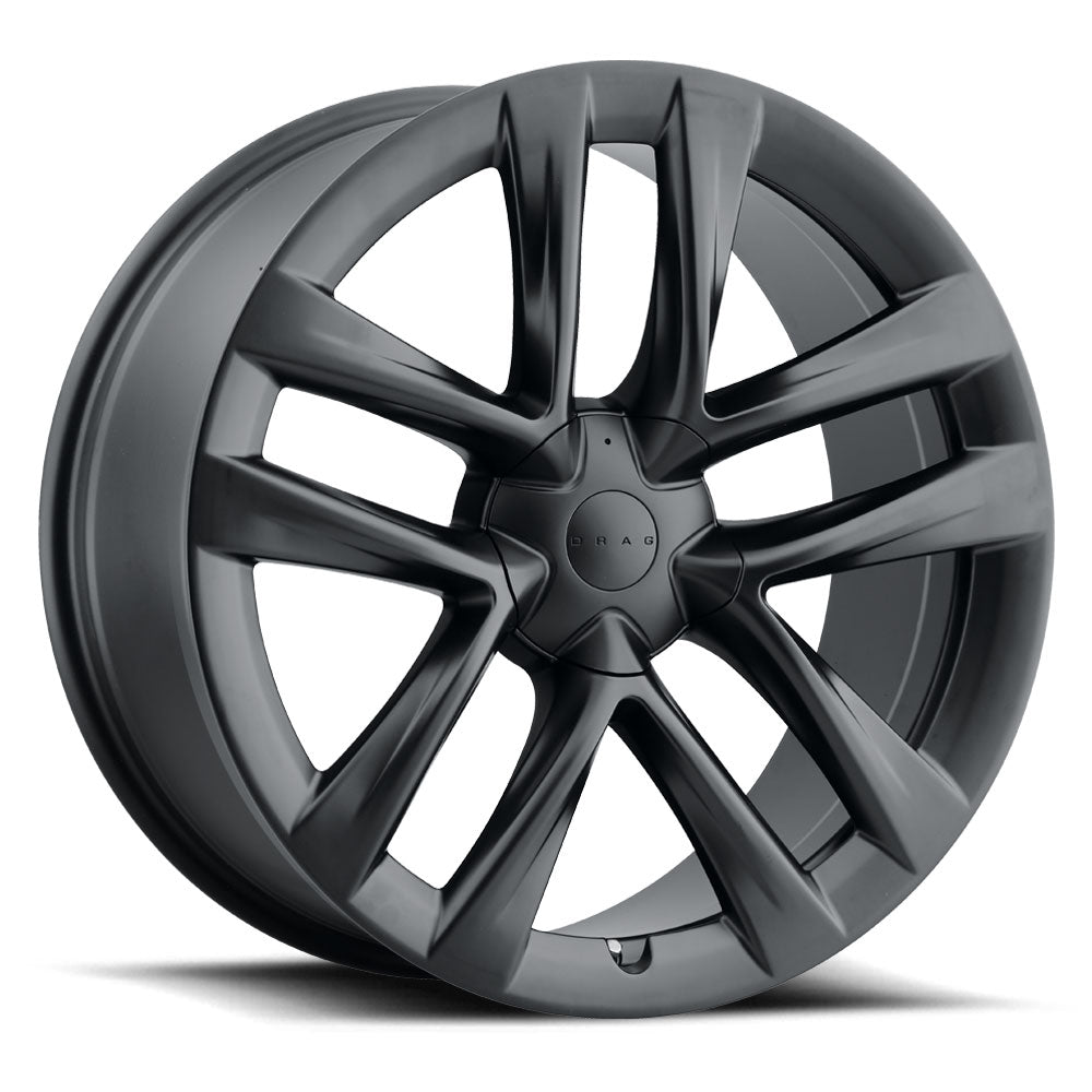 Drag DR-86 19X8.5 5/114.3-120 30 74.1 Flat Black Full Painted rims