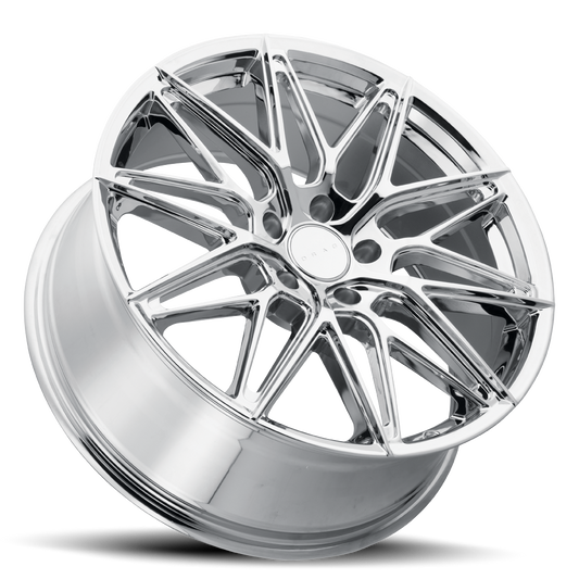 drag dr 88 wheels 20x8 5 6x120 et38 chrome rims Side View Wheel