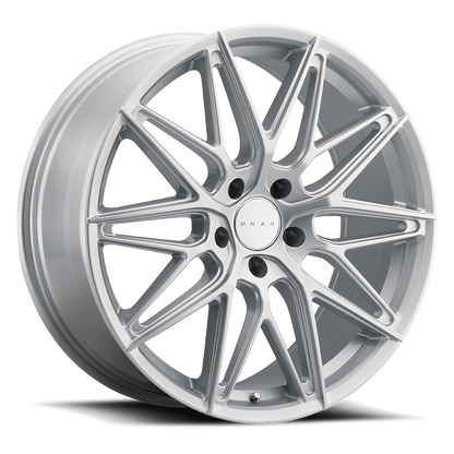 Drag DR-88 18X8 5/120 40 72.56 Silver Full Painted rims