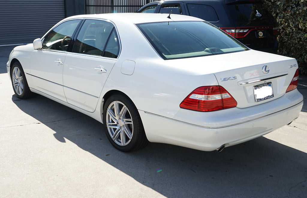 Dr70 5x114 18x8 installed on ls430