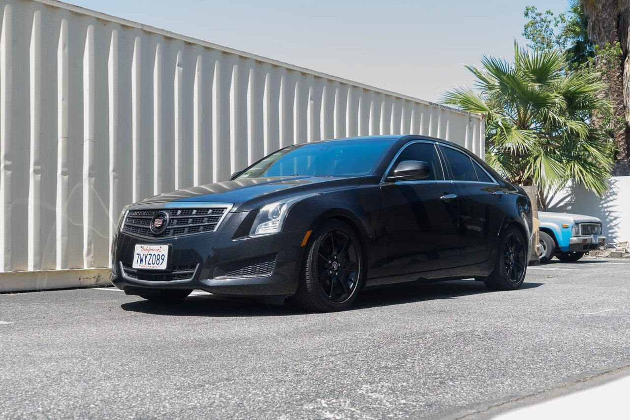 installed Megan Racing Cadillac ATS 2013+ EZII Series Coilover MR-CDK-CAT13-EZII (MR-CDK-CAT13-EZII)