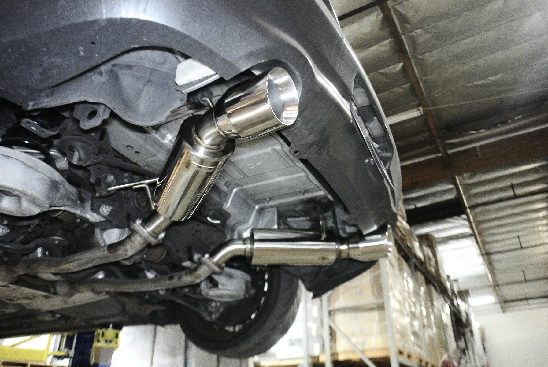 Megan Racing Infiniti G37 Coupe 08-13 / Q60 14-15 Dual Canister Exhaust axleback axle back