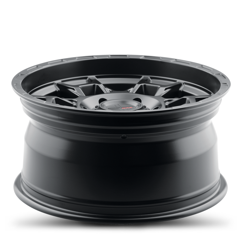 DX4 Beast 16X8 truck wheels GMC Sierra 1500 Flat Black 