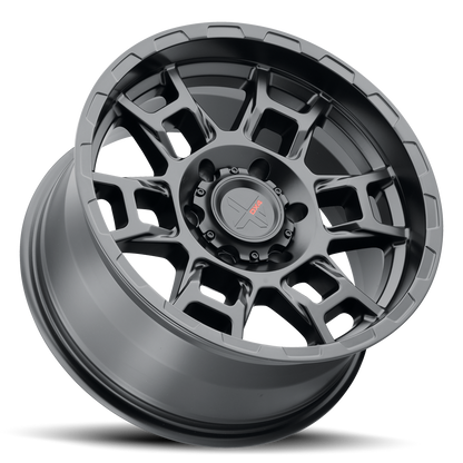 DX4 Beast 16X8 wheels GMC Sierra 1500 Flat Black offroad 4x4 rim