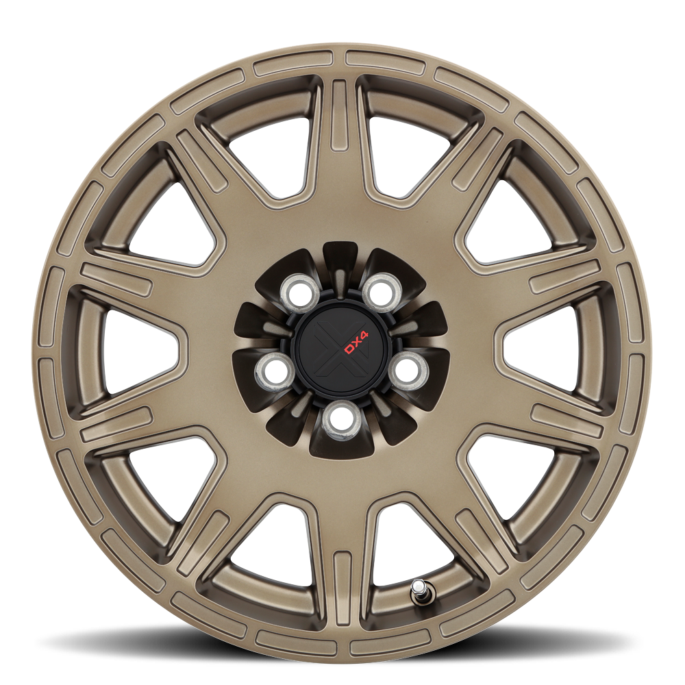 DX4 X-Trail 17X8 wheels 5x114.3 Rally Bronze 4x4 rims