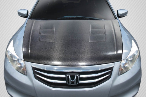 Carbon Creations 2008-2012 Honda Accord 4DR Carbon Creations TS-1 Hood - 1 Piece