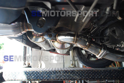 Tsudo 08-16 Lancer Evo X 3in Test Pipe + SE Burnt Tip Catback Exhaust