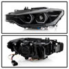 Spyder 4DR Headlights Black OEM Xenon for BMW F30 3-Series 2013