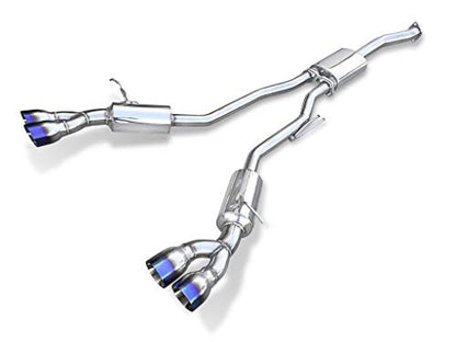 Tsudo quad burnt tips Catback Exhaust for Genesis Coupe 2.0T