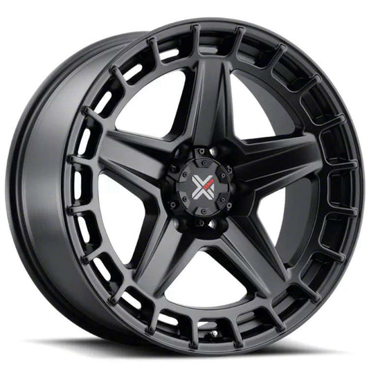 DX4 Hammer 20X9 wheels 5x150 Flat Black Full Painted ET10