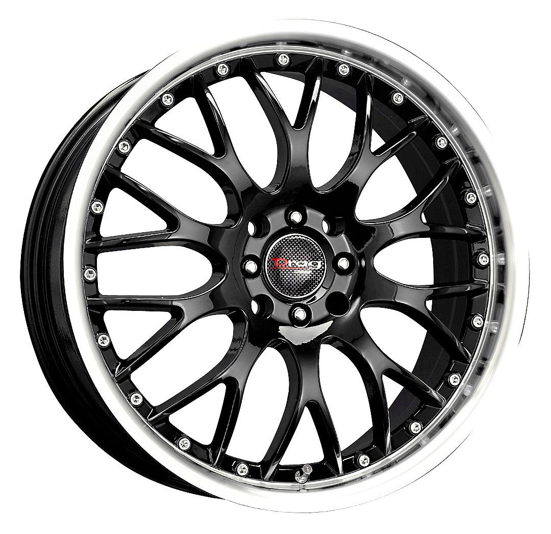 Drag Wheels Dr-19 17X7.5 5X120 Et42 Gloss Black Rims