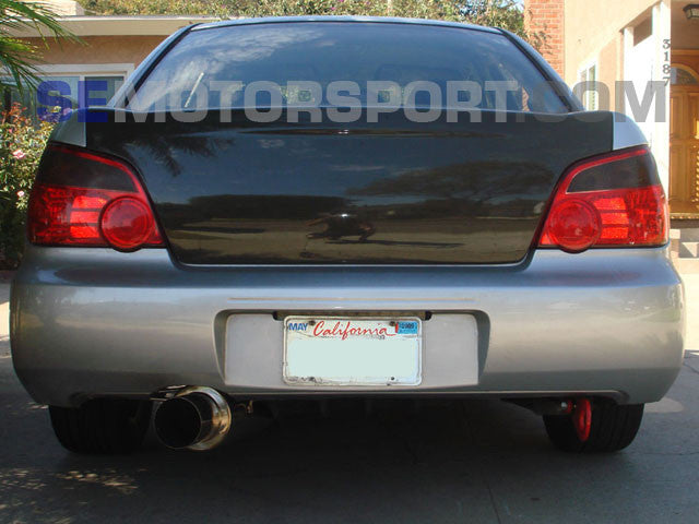 Tsudo 98-05 Impreza 2.5 RS N1 JDM Burnt-Tip Catback Exhaust