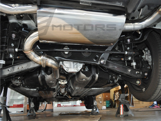 Tsudo 2012+ Scion FRS & Brz rolled Tips Catback Exhaust ver-2