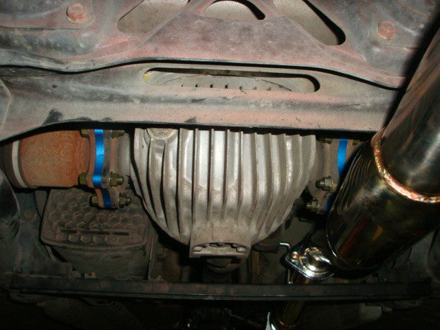 installed s2000 Rear Driveshaft Spacers