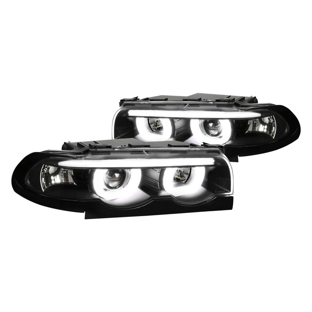 junyan Spec-D 95-01 Bmw E87 7 Series Projector Black Headlights lhp-e3895jm-tm