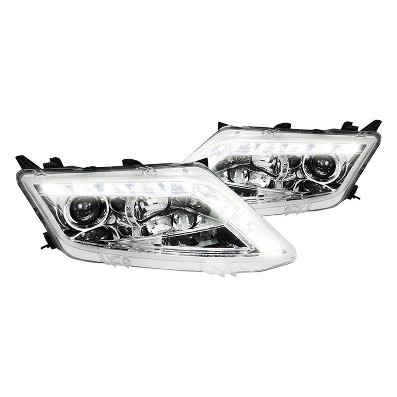 junyan Spec-D 10-12 Ford Fusion Projector Chrome Headlights lhp-fus10-tm