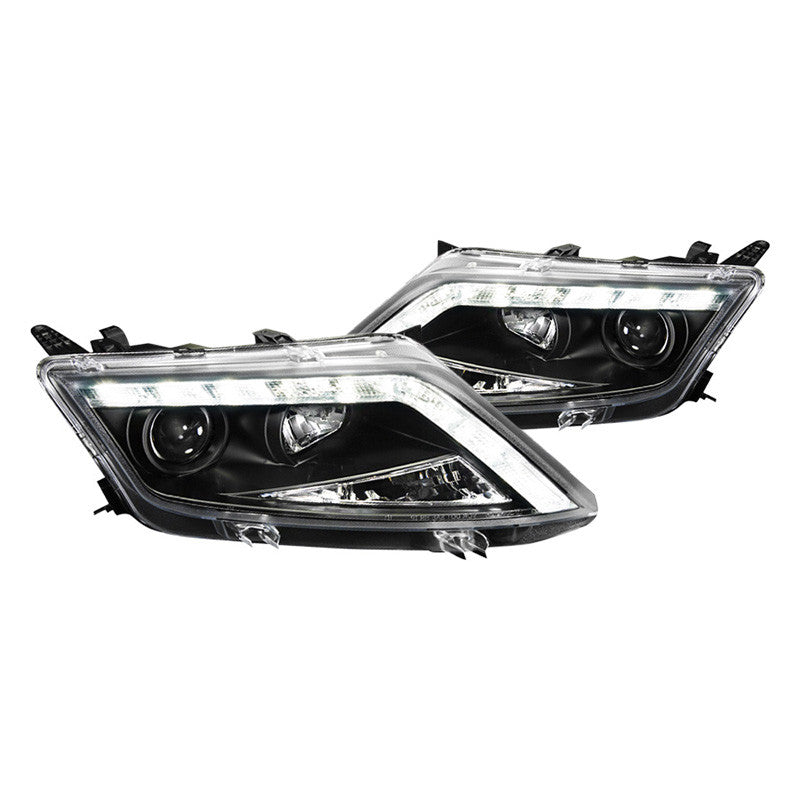 junyan Spec-D 10-12 Ford Fusion Projector Black Headlights lhp-fus10jm-tm