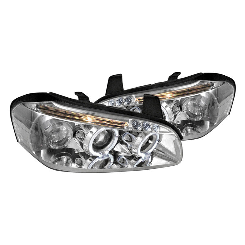 junyan Spec-D 00-01 Nissan Maxima Projector Chrome Headlights lhp-max00-tm