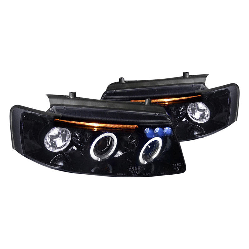 junyan Spec-D 97-00 Vw Passat 4 5D Led Glossy Black W Smoke Lens Projector lhp-pas97g-tm