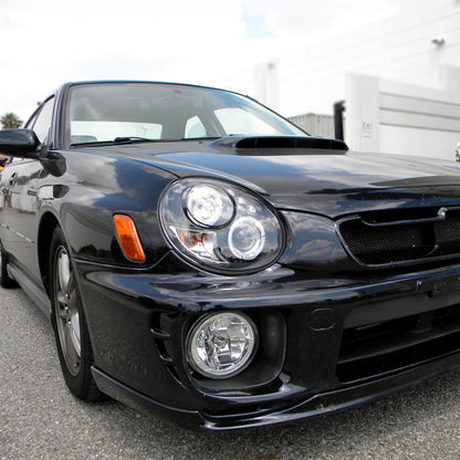 Spec-D 2002 Subaru Wrx Projector Black Headlights