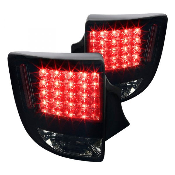 Spec-D 00-05 Toyota Celica Led Tail Lights Glossy Black Housing With Smoke Lens (LT-CEL00BBLED-TM)