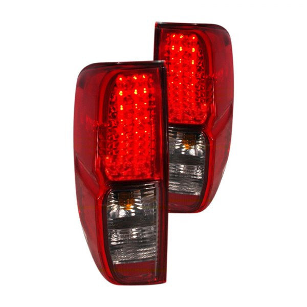 Spec-D 05-12 Nissan Frontier Led Tail Lights Red Smoke