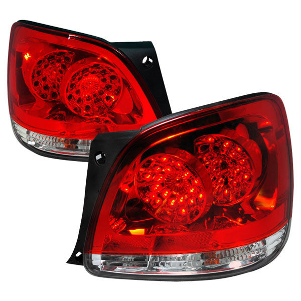 Spec-D 98-05 Lexus Gs300 Led Tail Lights Red