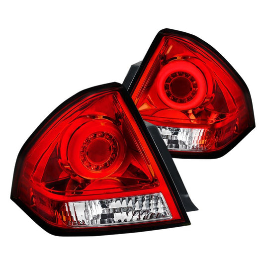 Spec-D 06-13 Chevrolet Impala Led Tail Lights Red