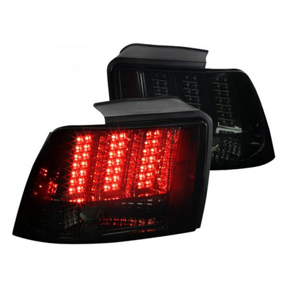 Spec-D 99-04 Ford Mustang Sequential Led Tail Lights Smoke