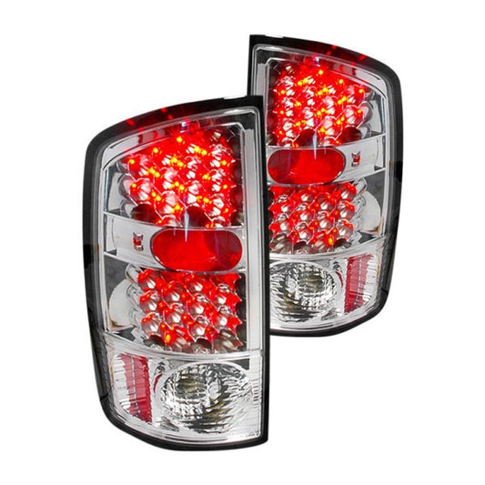 Spec-D 02-06 Dodge Ram Led Tail Lights Chrome