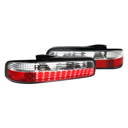 Spec-D 89-94 Nissan 240Sx S13 Coupe Led Tail Lights (LT-S13892RCLED-TM)